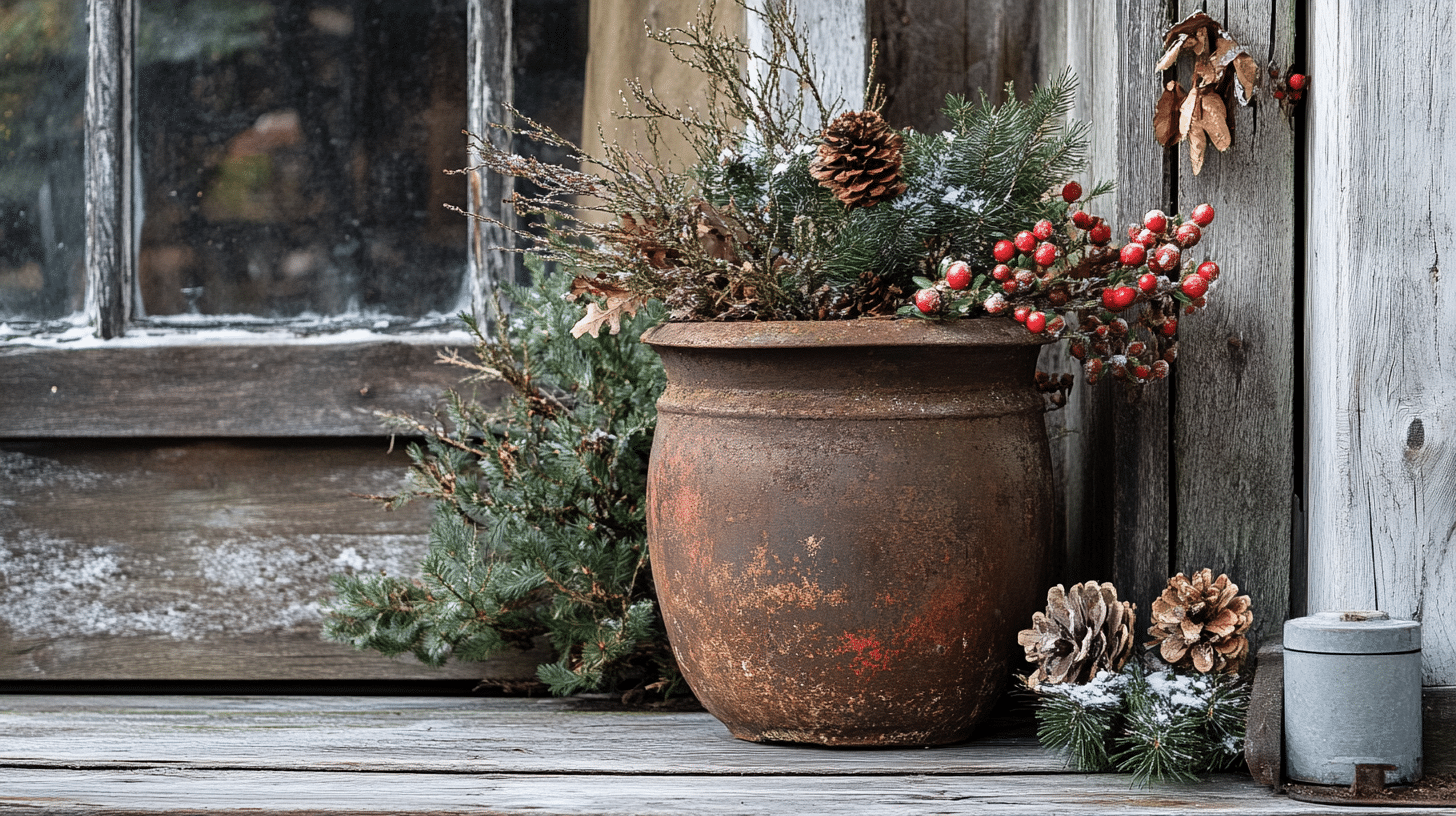 A_Rustic_Porch_Pot