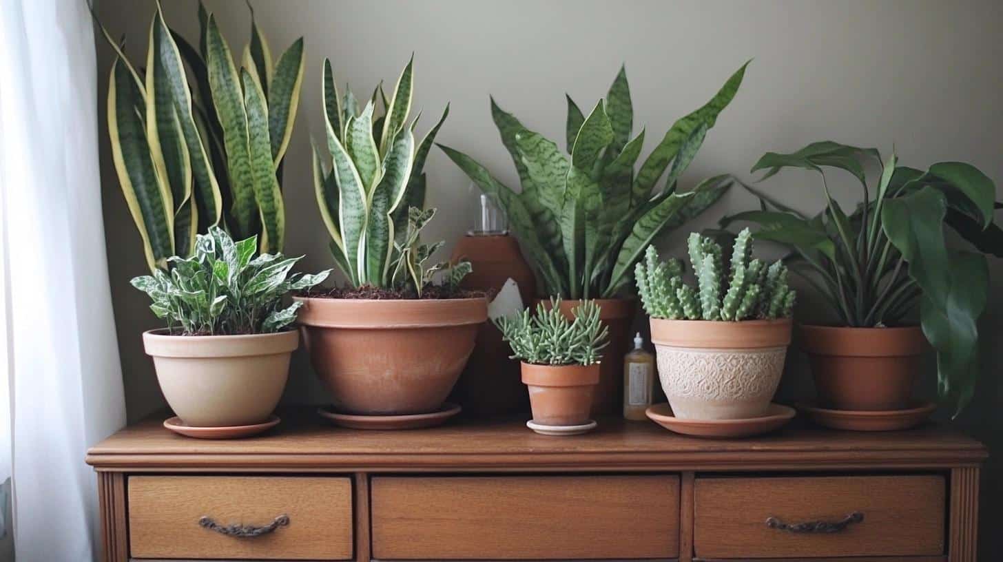 Arrange_Plants_on_Top_of_a_Dresser