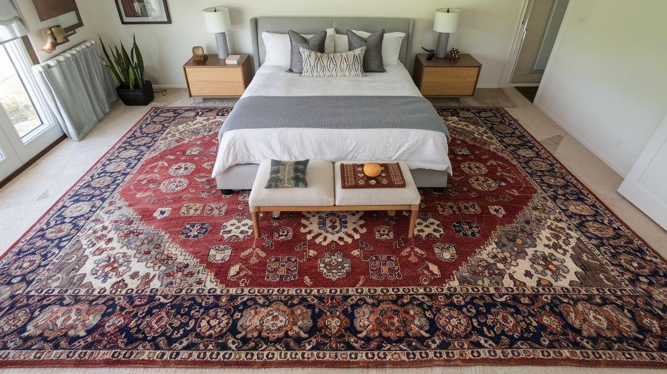 Bed_and_Nightstands_On_Top_of_a_Large_Rug