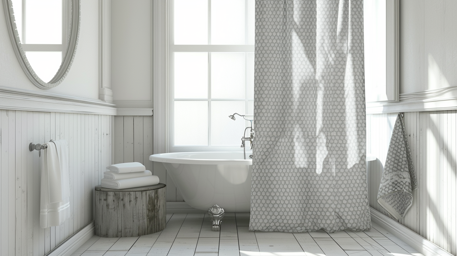 Boho_Polka_Dot_Shower_Curtain