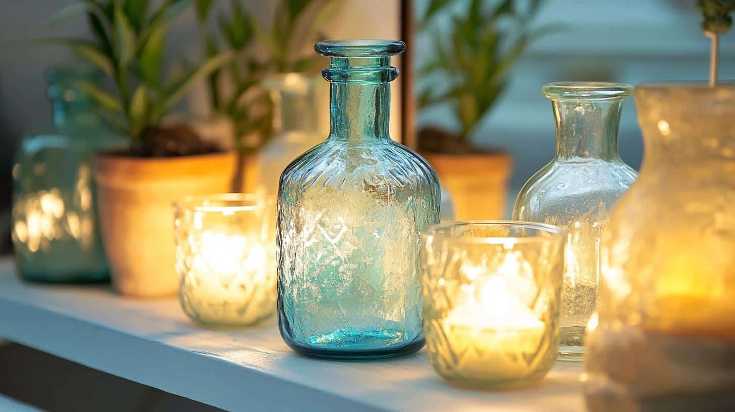 Candle_Holder_Made_from_Glass_Bottles