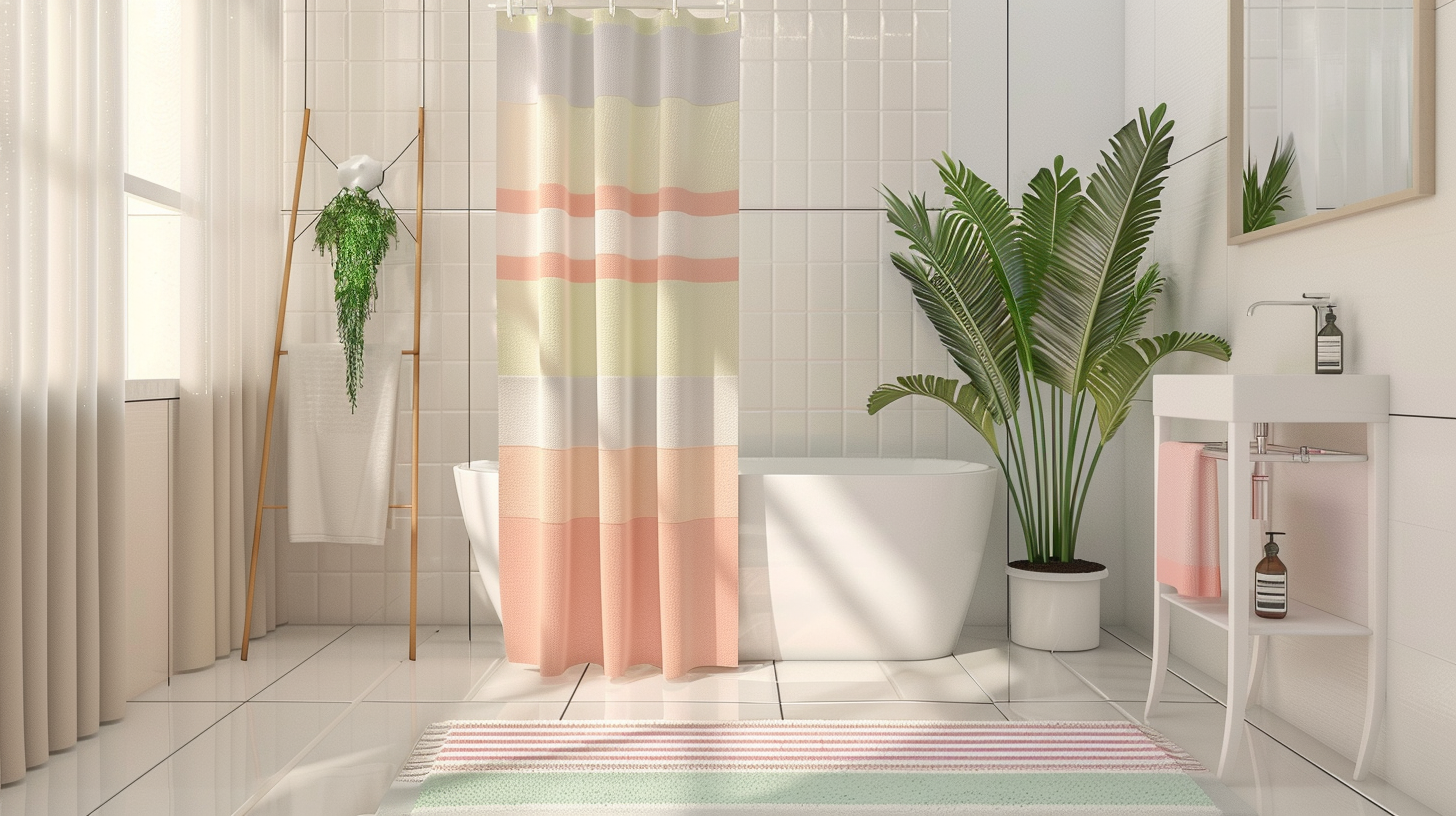 Colorful_Cotton_Shower_Curtain