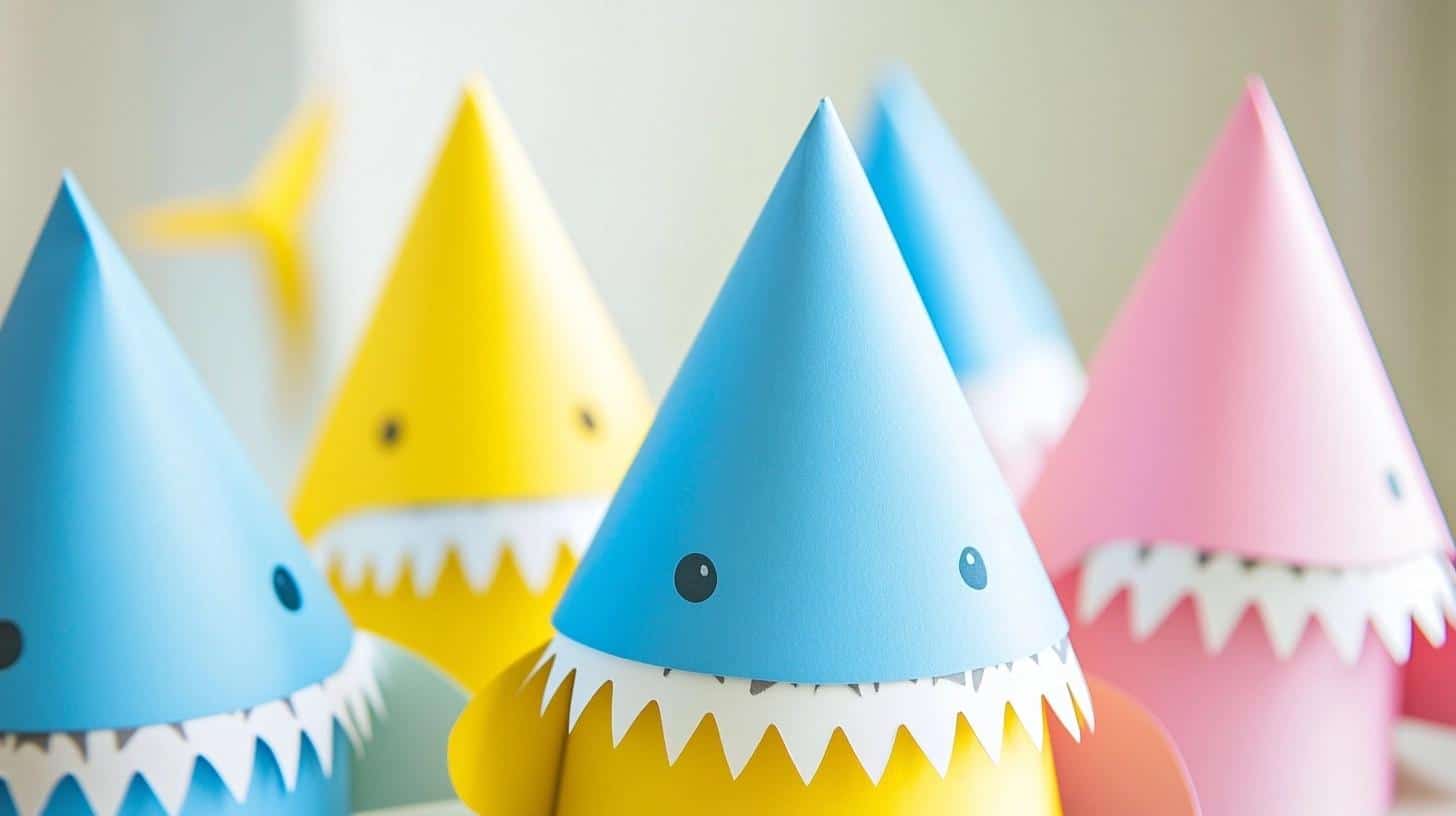 DIY_Shark_Fin_Party_Hats