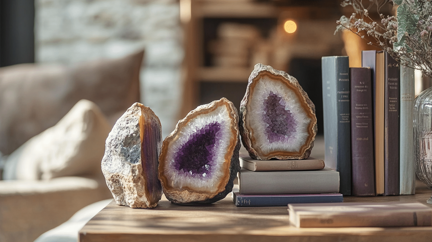 Geode_Bookends