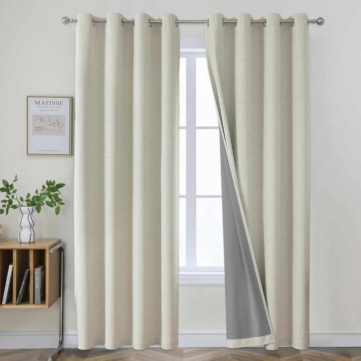 Joydeco_Light_Beige_Blackout_Curtains