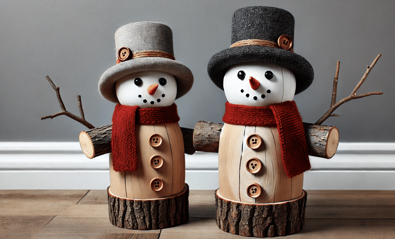 Log_Snowmen_Decorations