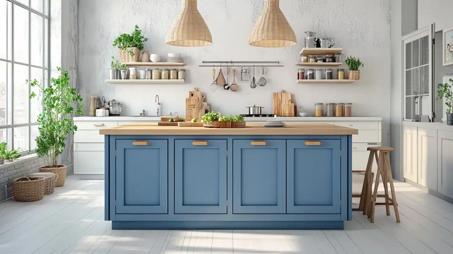 Majestic_Blue_Kitchen_Island