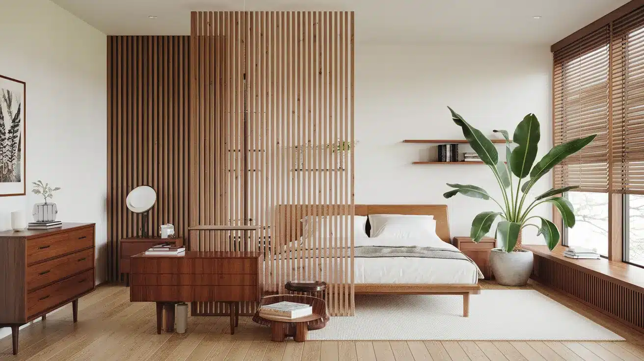 Modern_Japandi_Bedroom_With_Vertical_Oak_Wood_Slat