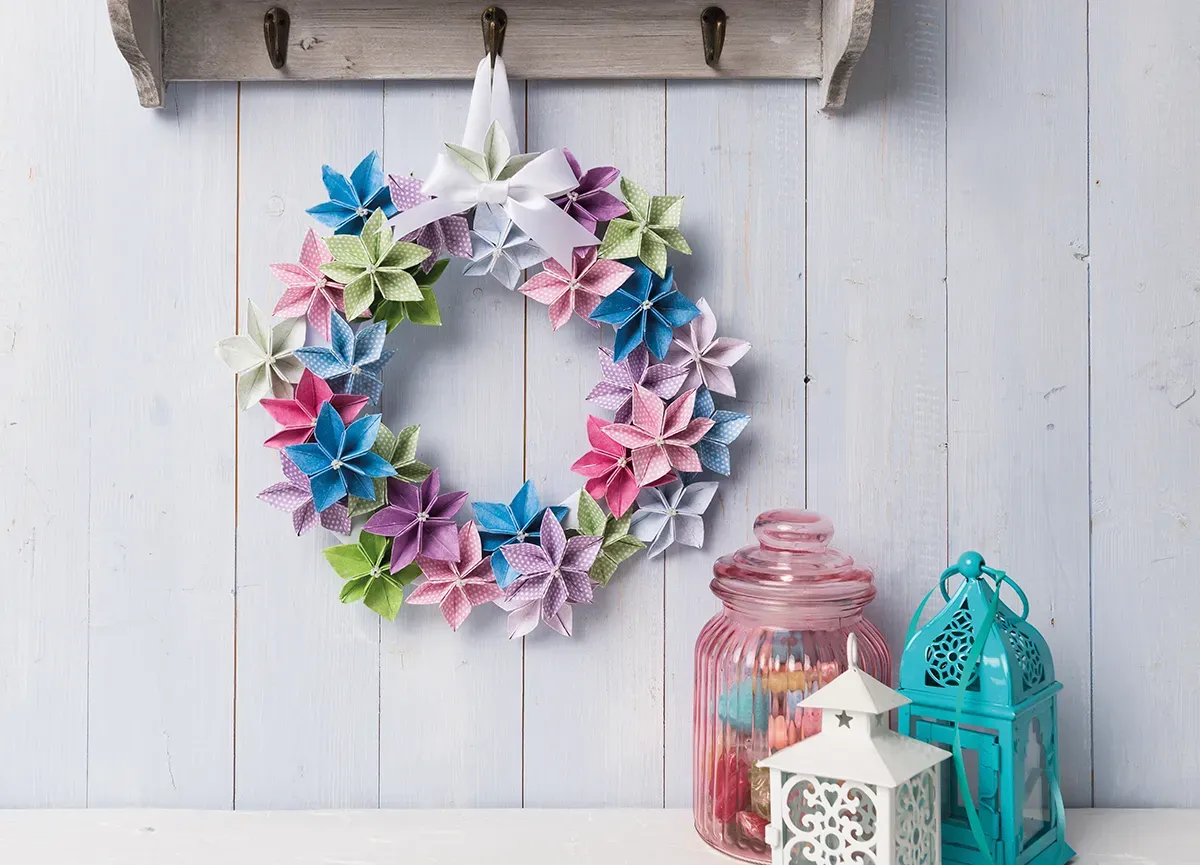 Origami_Wreath