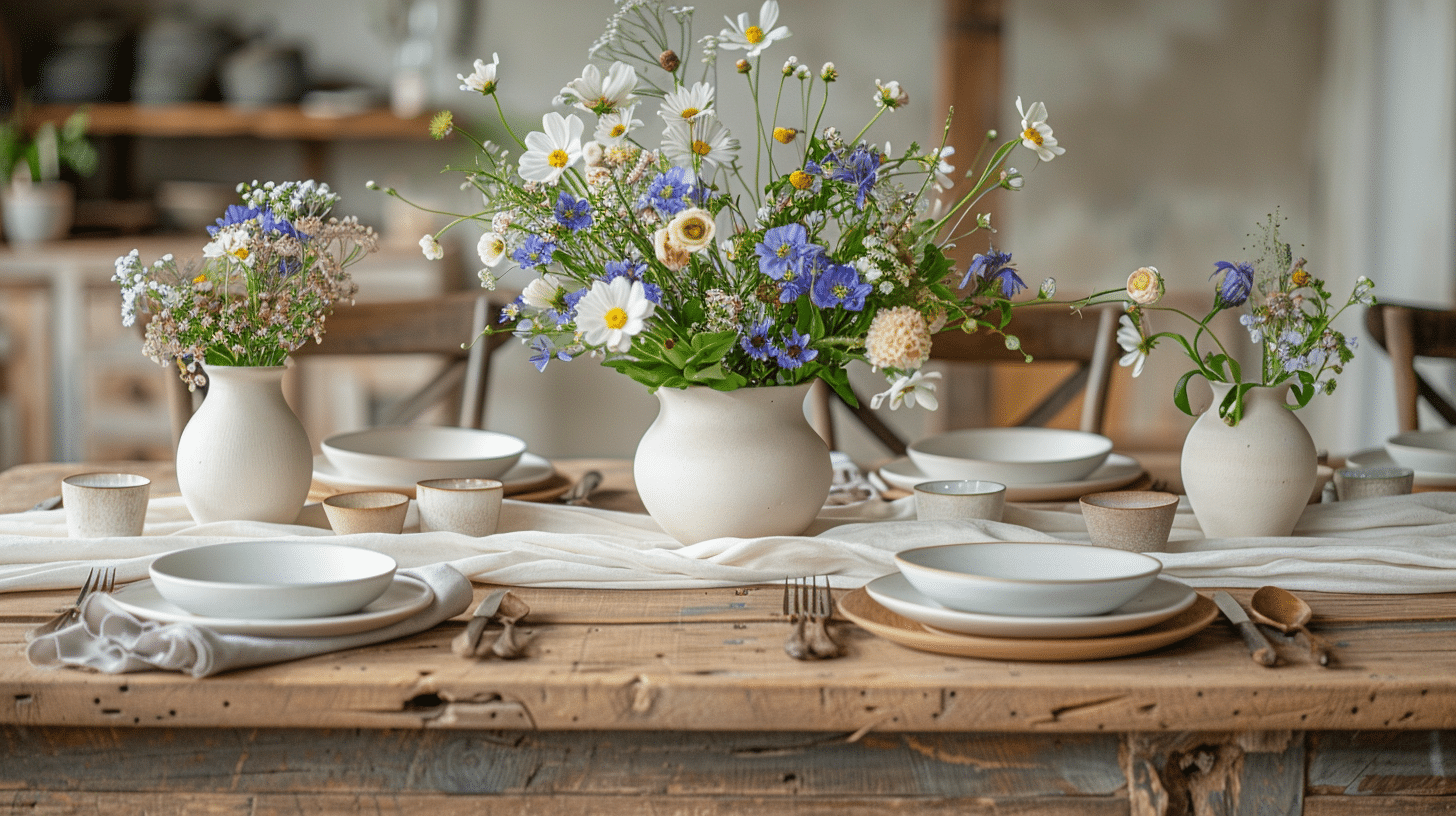 Repurposed_Linens_As_Table_Runners