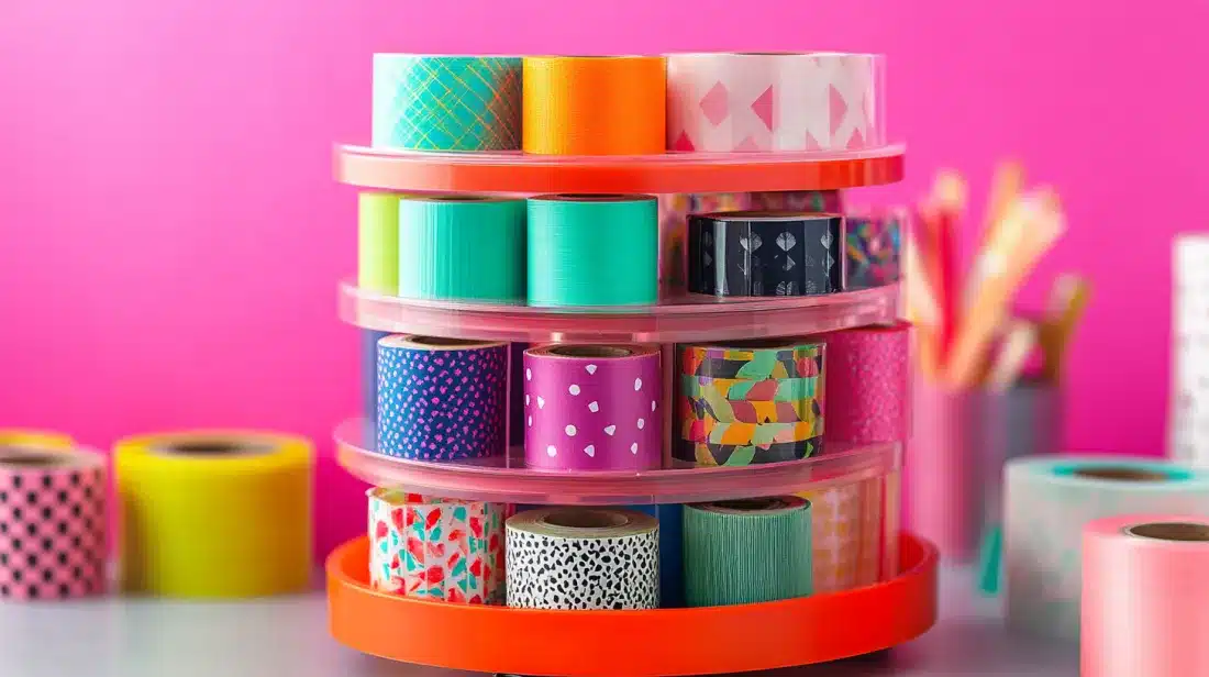 Rotating_Caddy_with_Dividers_for_Washi_Tape