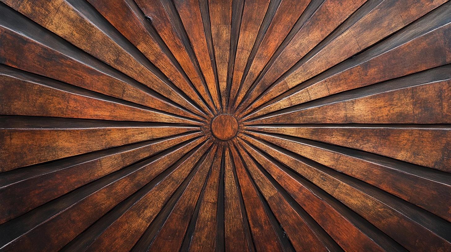 Textured_Wood_Trim_in_a_Sunburst_Pattern