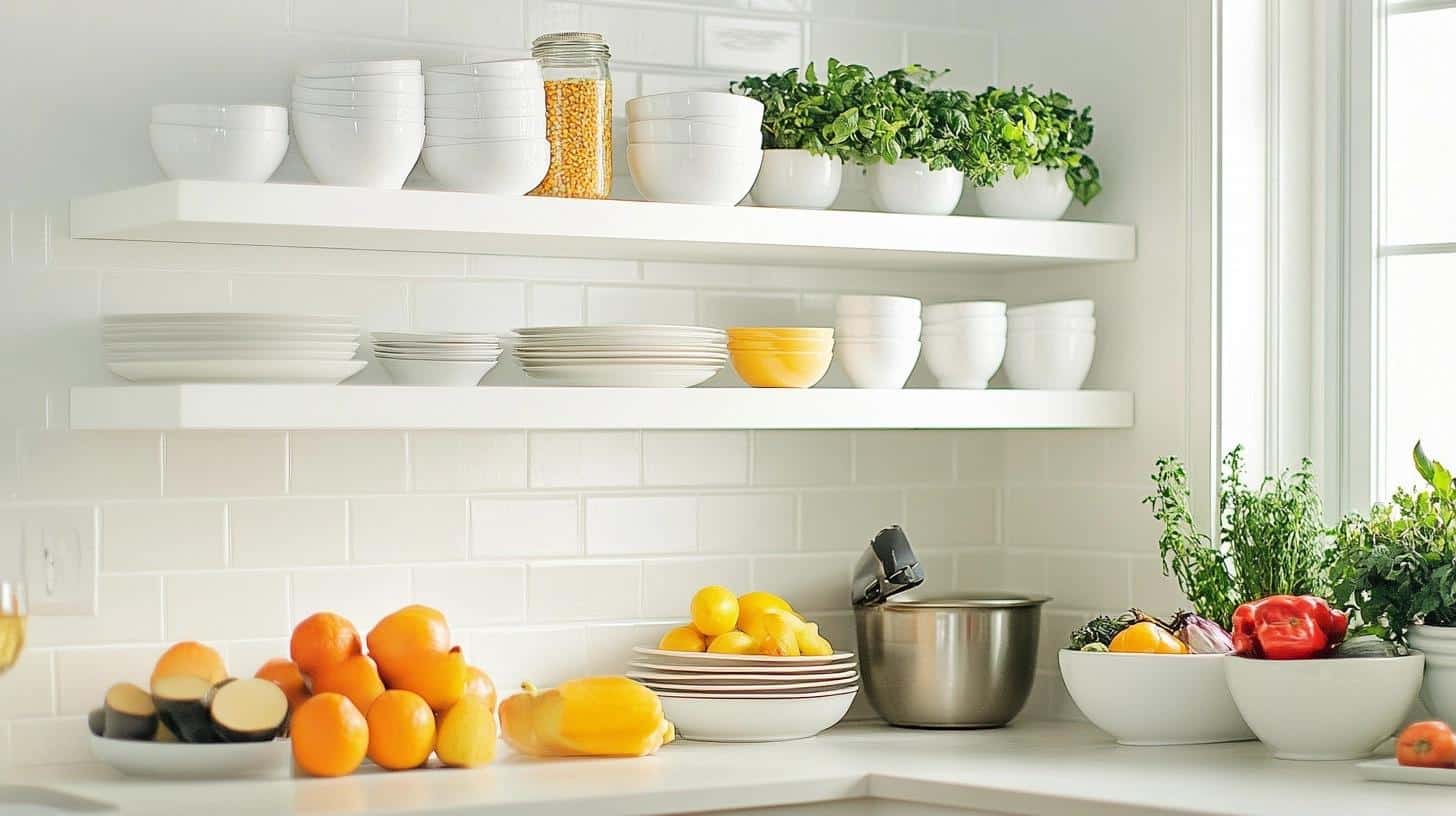 White_Kitchen_Floating_Shelves