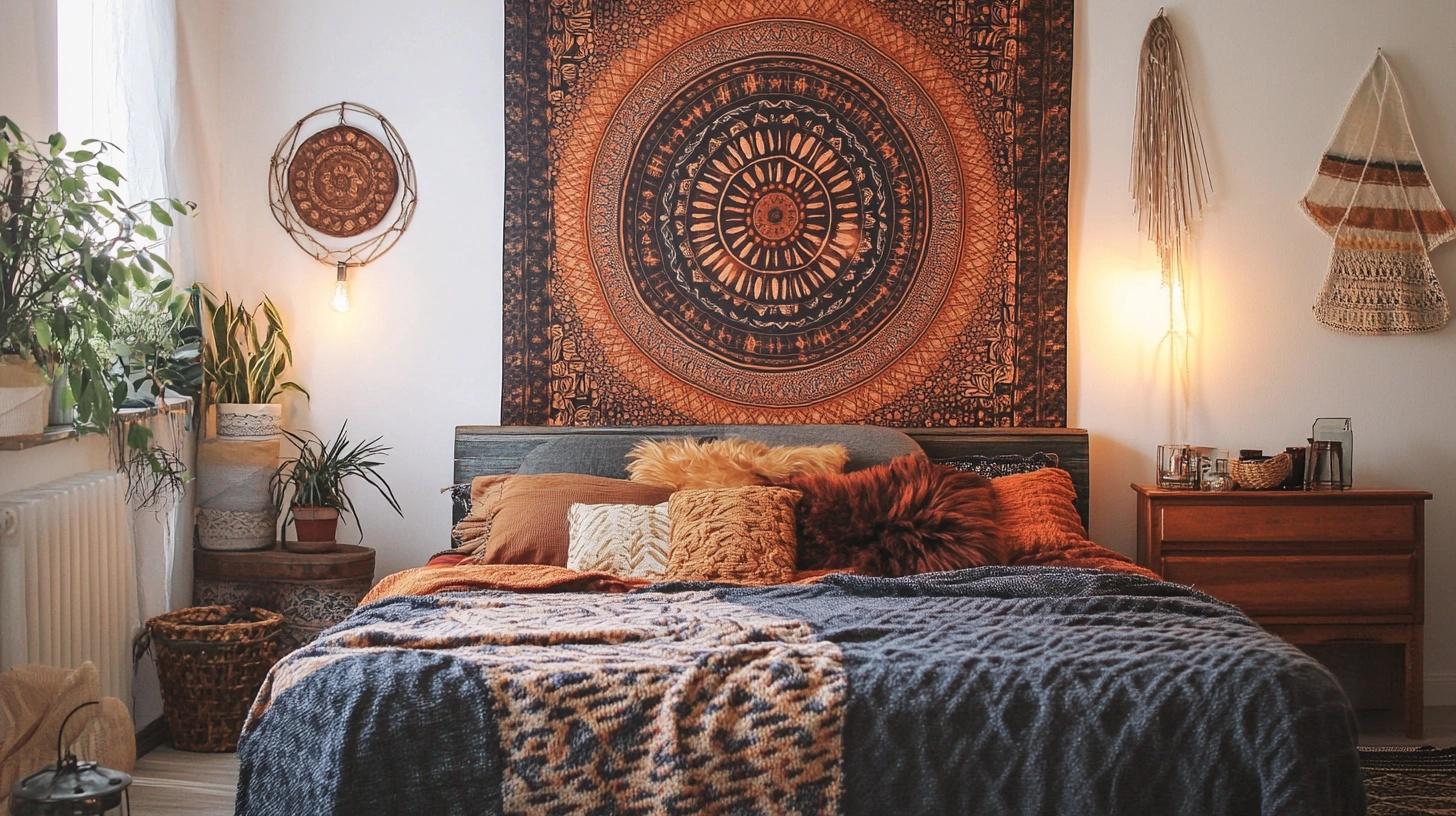 Boho_Tapestries_in_Earthy_Colors