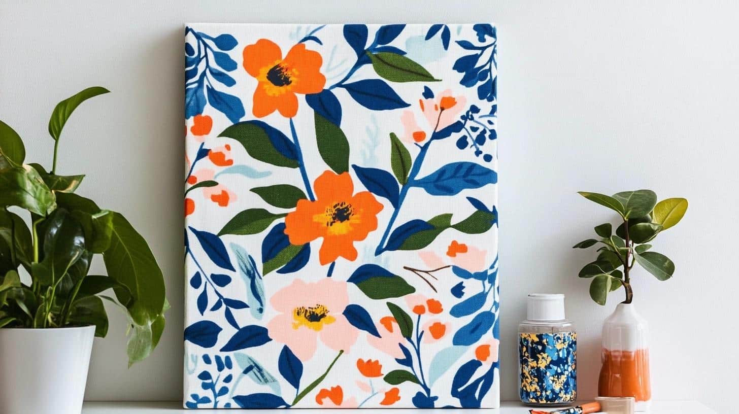 Fabric-Covered_Canvas_Art