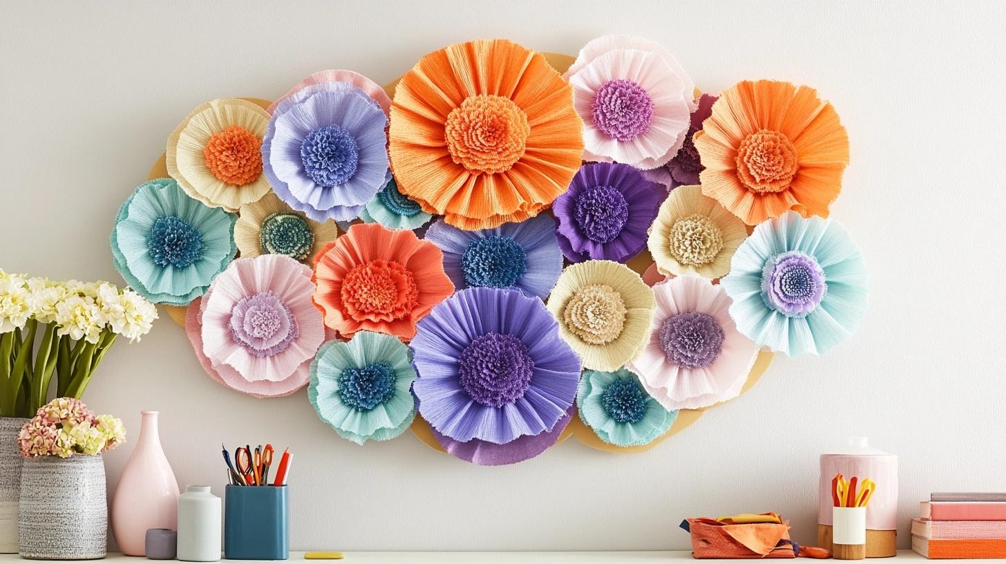 Fabric_Flower_Wall_Decor