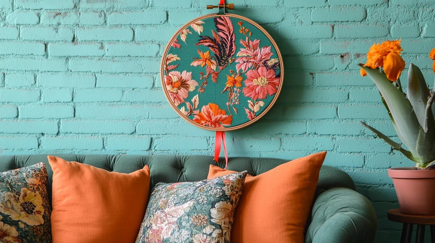 Fabric_Wall_Art_with_Embroidery_Hoop