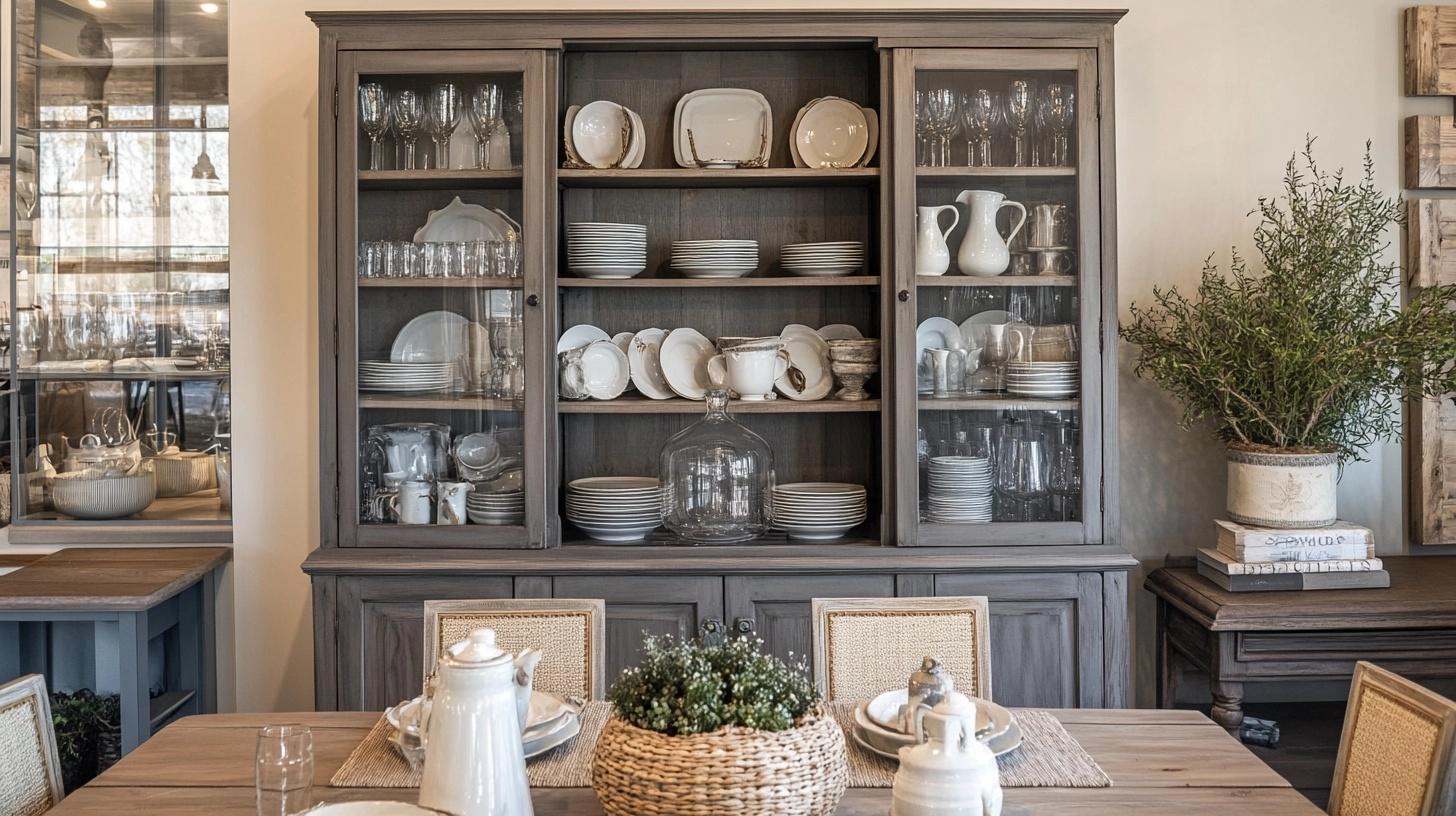 Farmhouse-Style_Cabinet_for_Dish_Display