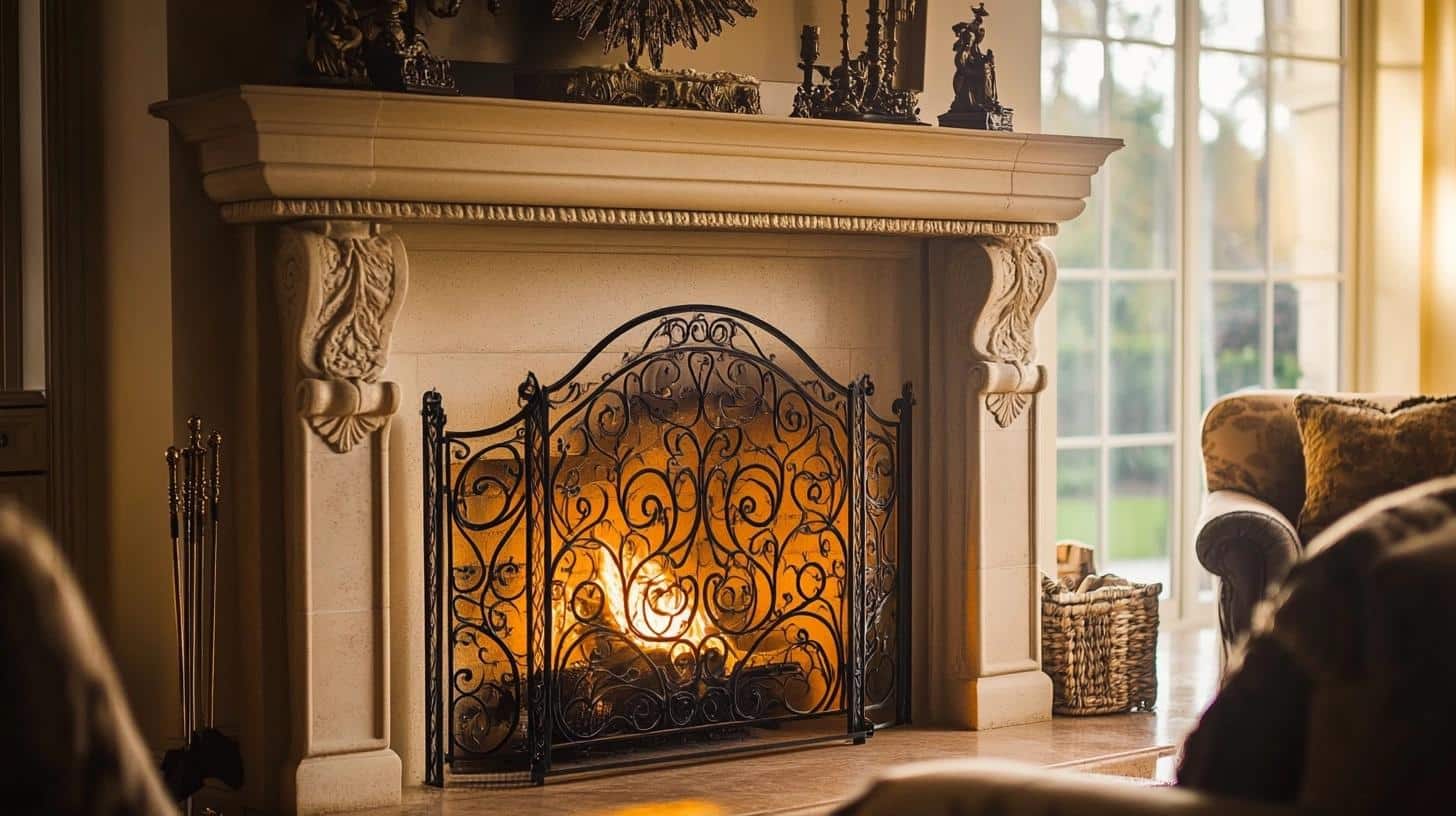 Fireplace_Screen_with_Intricate_Design