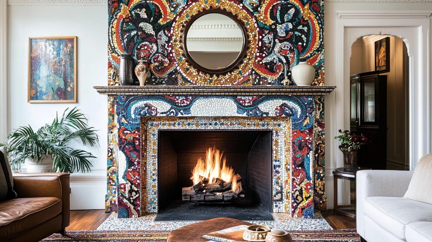 Mosaic_Tile_Mantel_Surround