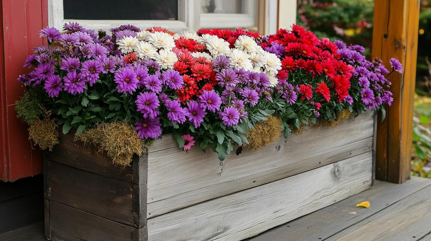 Mums_in_Wooden_Troughs