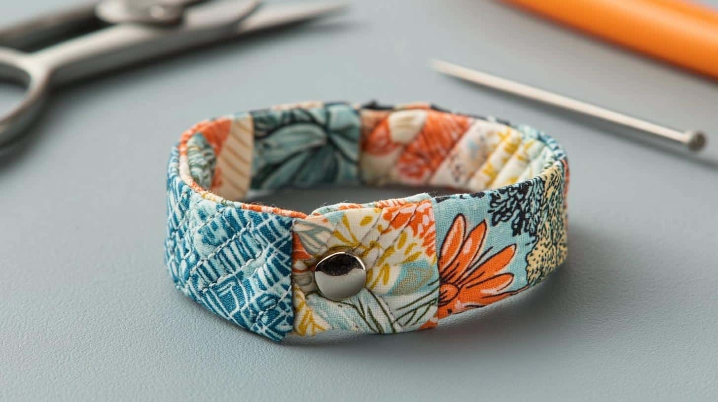 No-Sew_Fabric_Bracelet