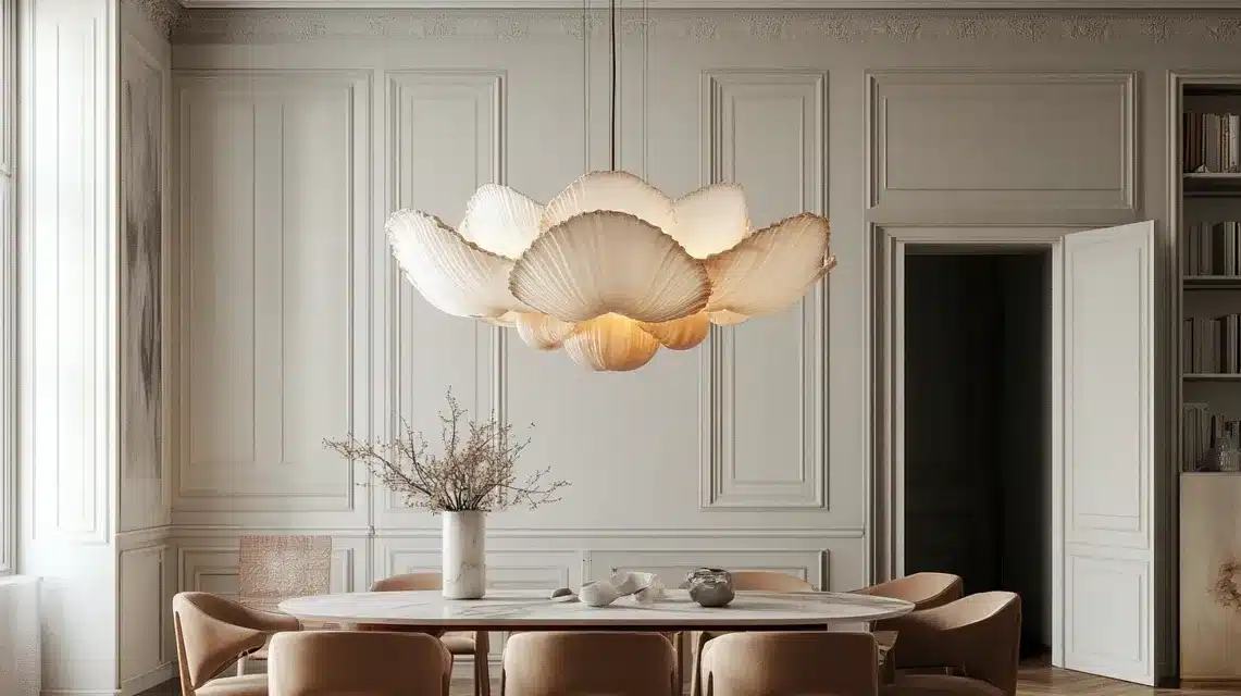 Oversized_Shell-Inspired_Chandelier