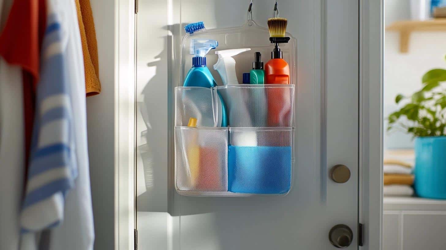 Shoe_Organizer_for_Cleaning_Supplies