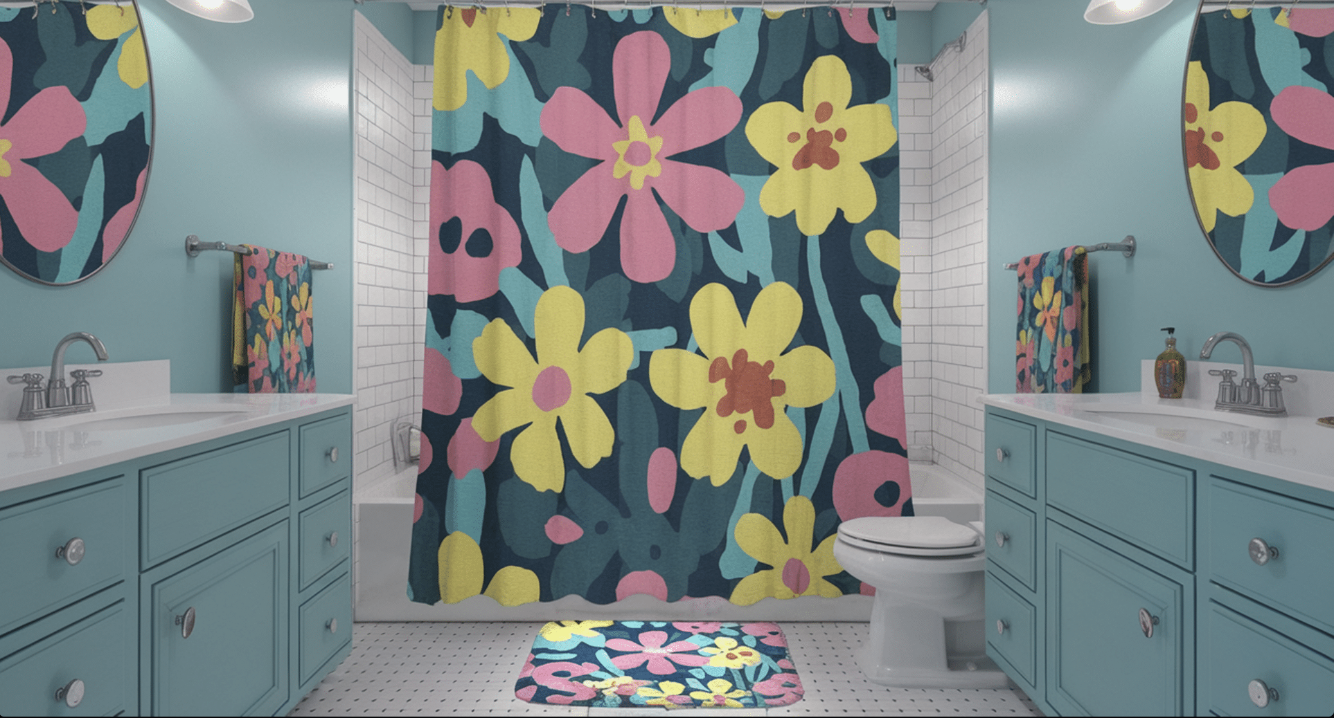 Floral_Shower_Curtains