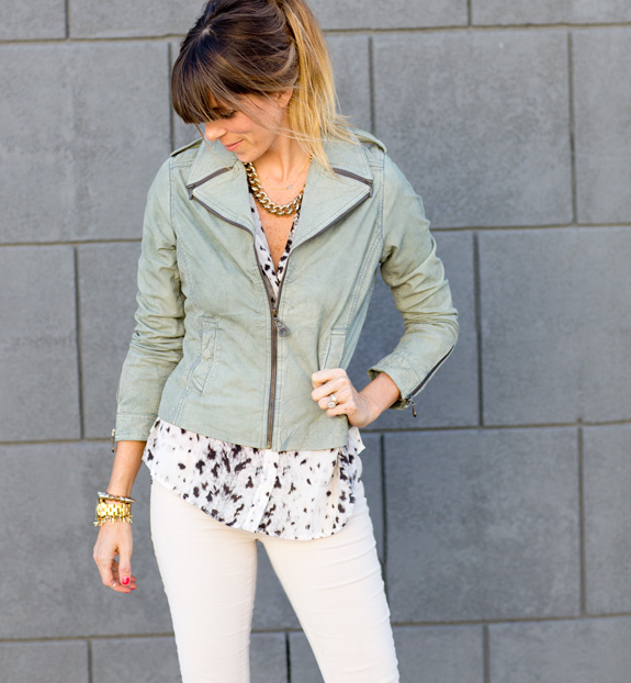 joie snow leopard blouse, a new fave – A House in the Hills