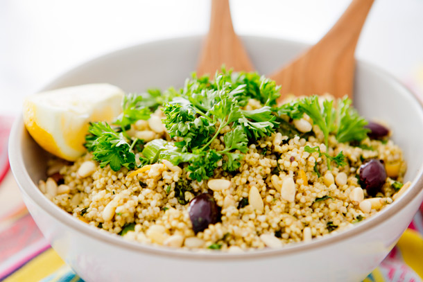 millet and broccolini salad – A House in the Hills