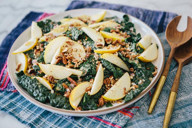 Kale and Asian Pear Salad