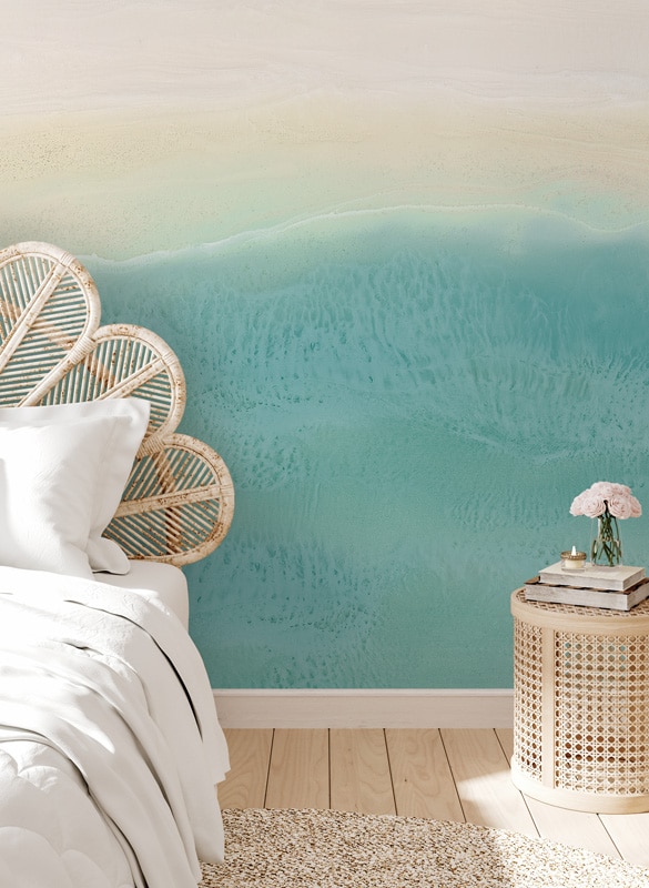 beach-themed bedroom