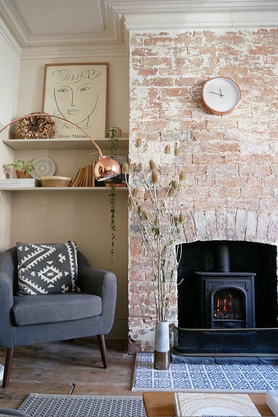 Exposed Brick Idea Never Goes Wrong