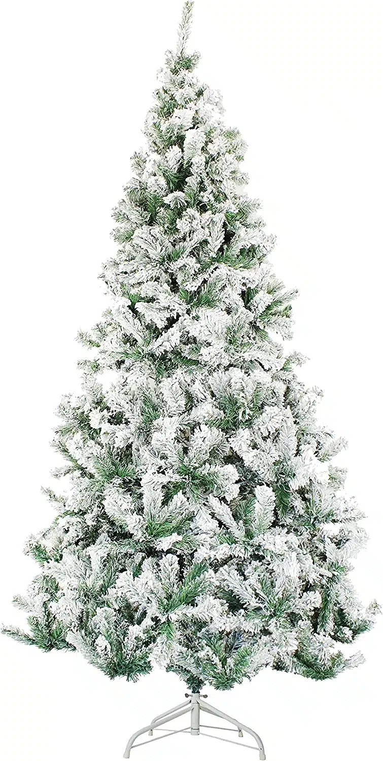 Perfect Holiday Christmas Tree, 5-Feet, Flocked Snow