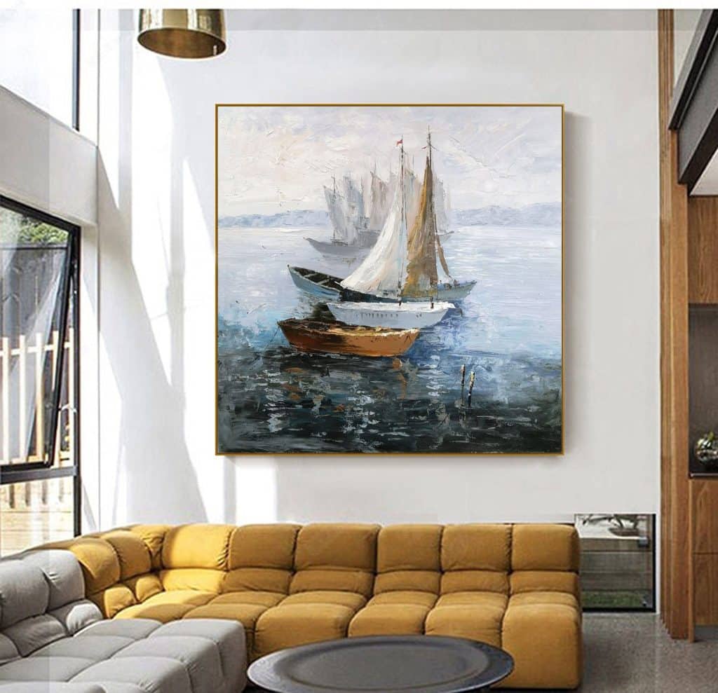 painting of sailboat 