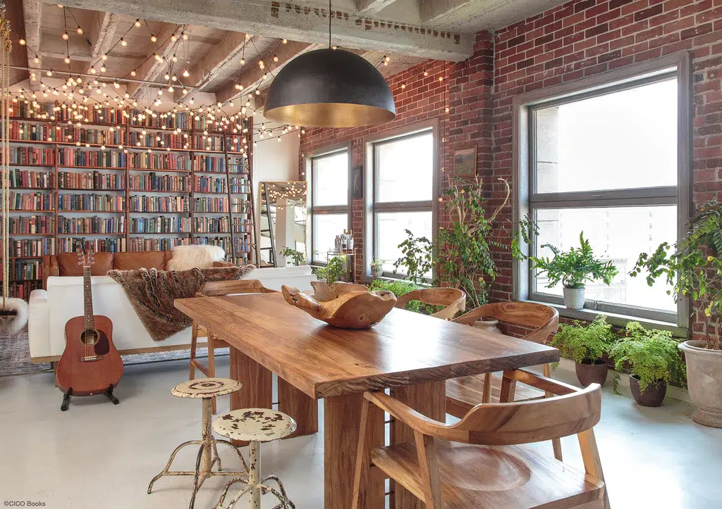 Global+Boho+dining+room