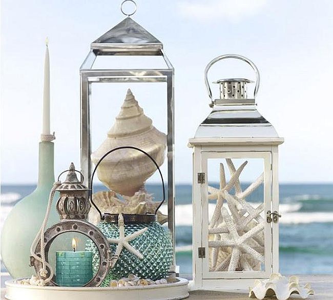 Gorgeous Seaside Lanterns DIY