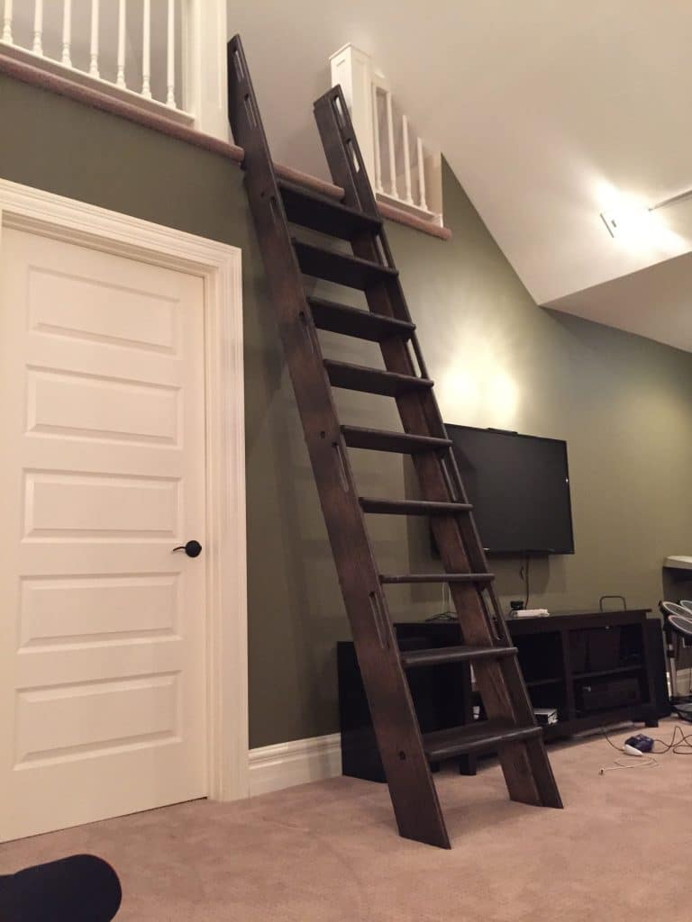 Ladder stairs