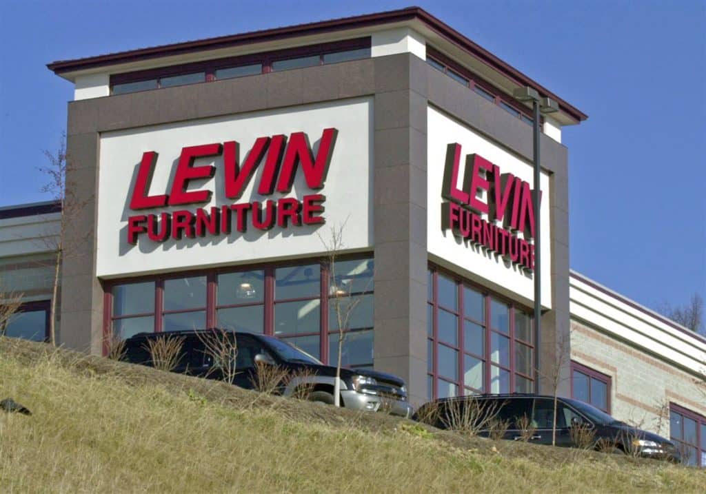 Levin Furniture building