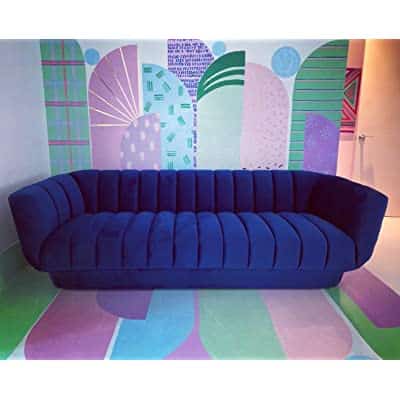 Tufted Performance Velvet Sofa Couch