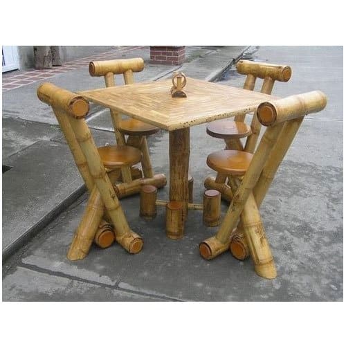 bamboo dining table 