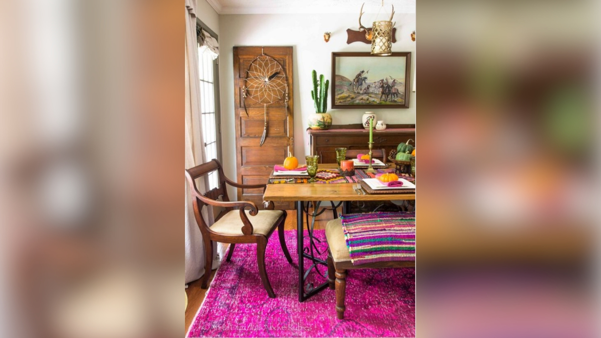 colorful-boho-dining-room