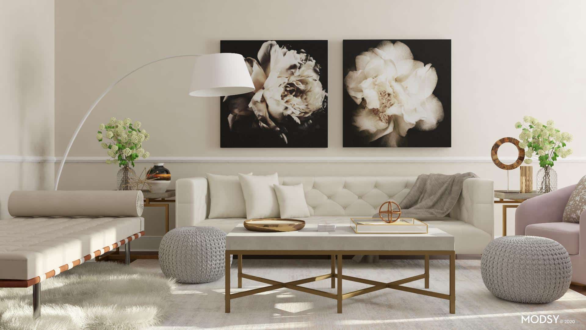 15 Stylish Decor Ideas for Your Glam Living Room