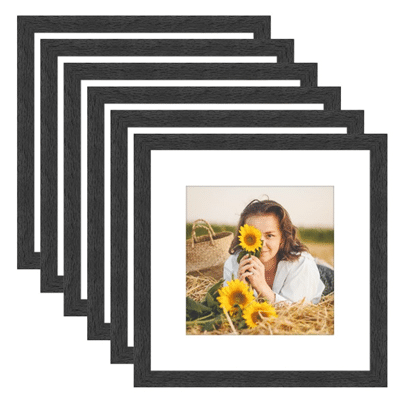 12x12 Rustic Blackwood Picture Frame