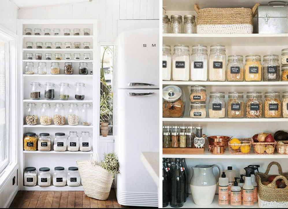Glass Jars to Organize Your Pantry