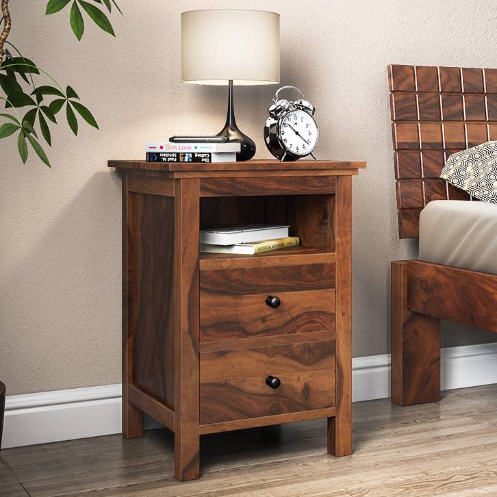 nightstand table with drawer 