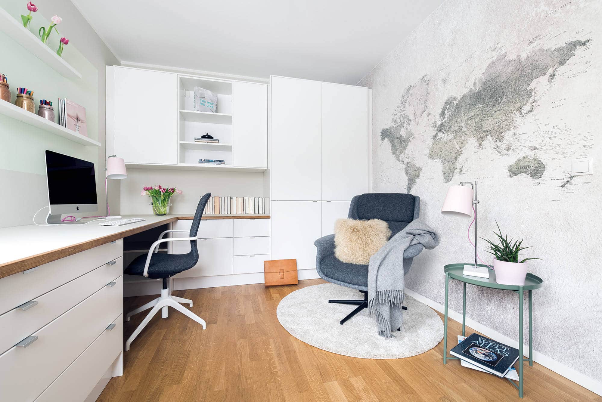 17 Scandinavian Style Home Office Decor Ideas