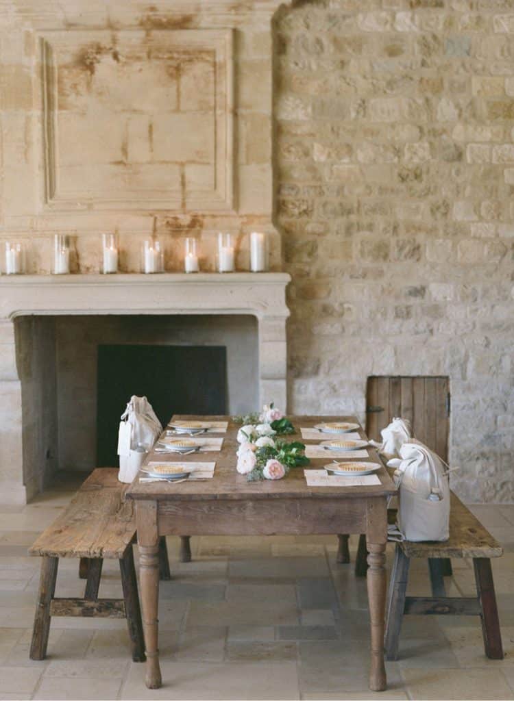 rustic dining table 