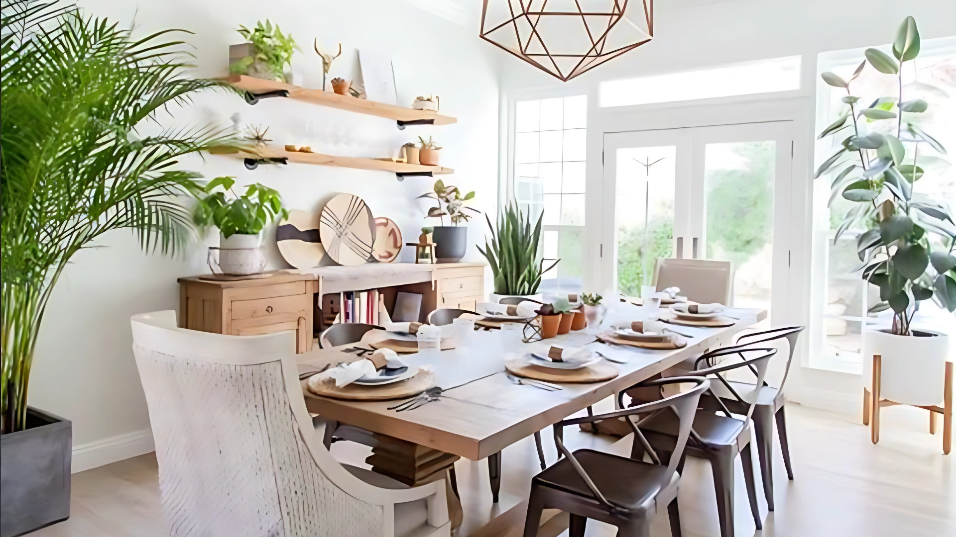 traditional-boho-dining-room